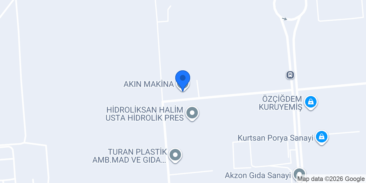 AKIN MAKİNA konumu