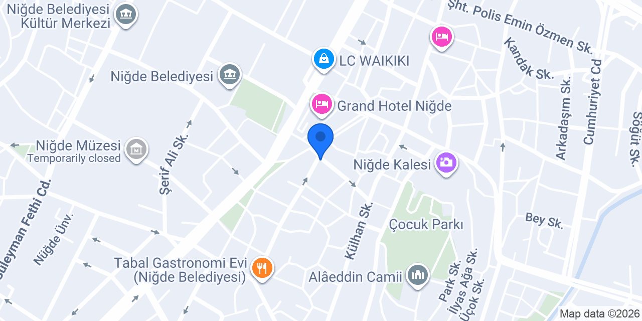 Niğde Dönüşüm Emlak konumu