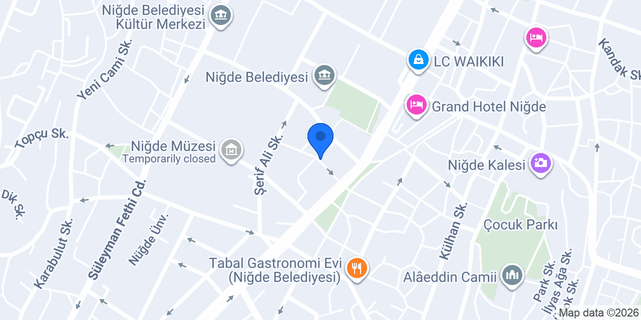 Melodi Müzik Merkezi(Niğde) konumu