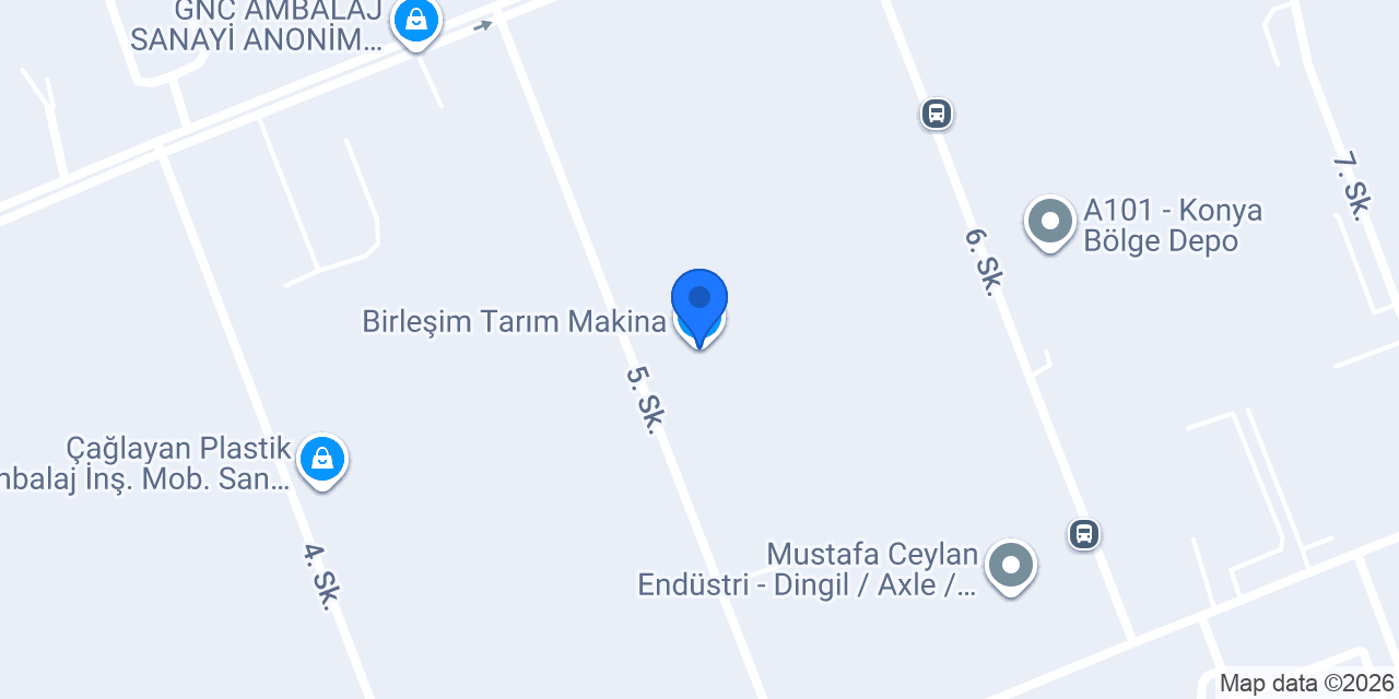 Birleşim Tarım Makina konumu