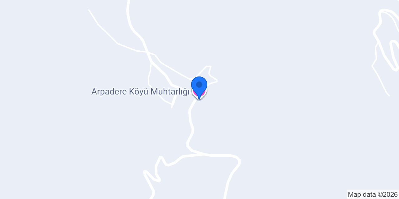 Arpadere Köyü Muhtarlığı konumu