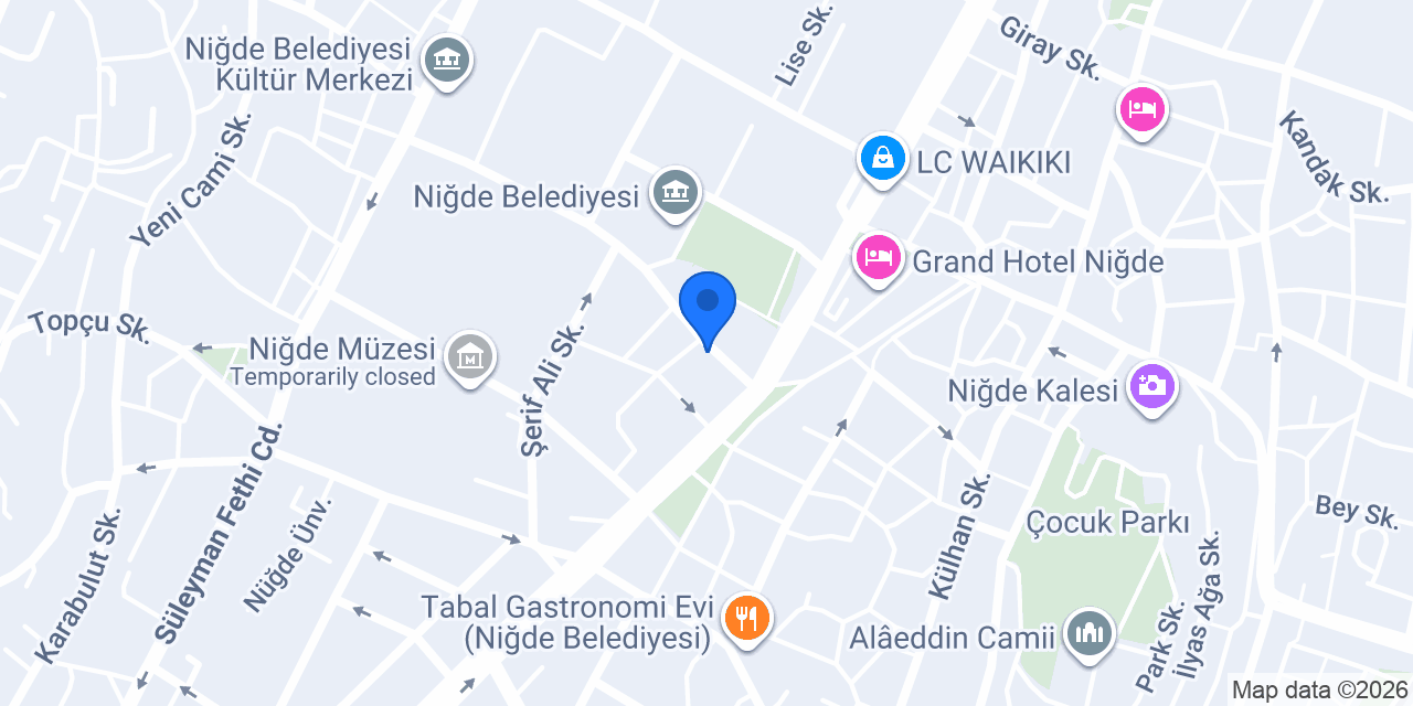 İkram Tantuni Niğde konumu