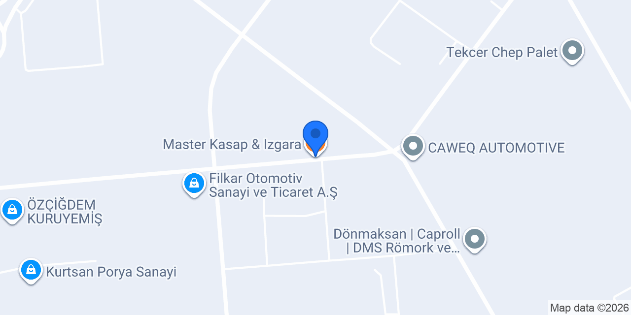 Master Kasap & Izgara konumu