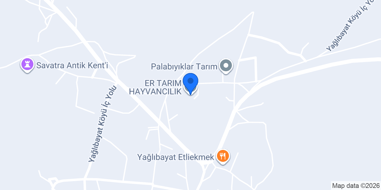 ER TARIM HAYVANCILIK konumu