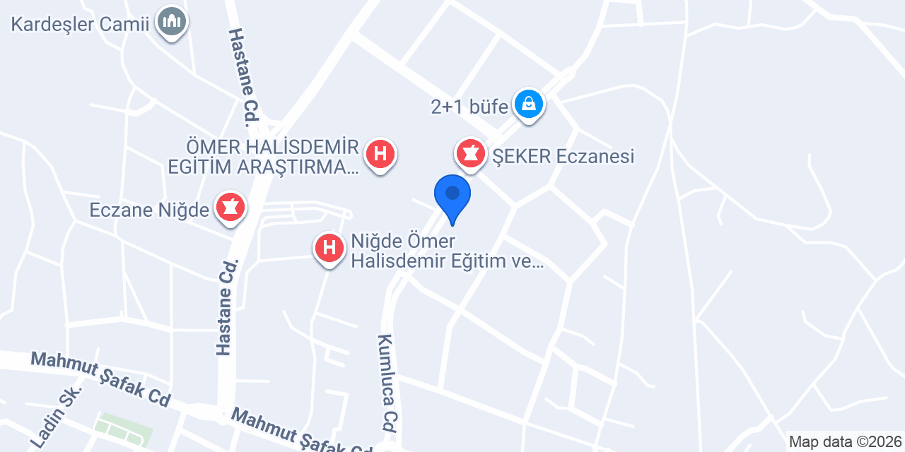 Eşsiz Eczanesi konumu