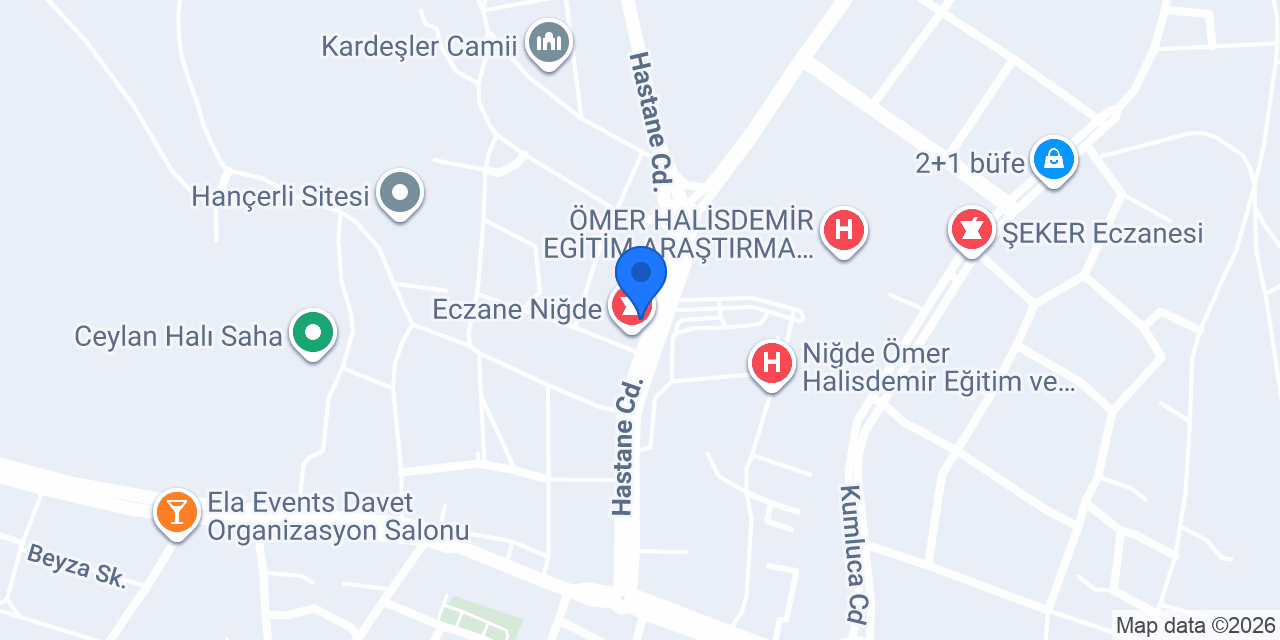 Aytekin Eczanesi konumu