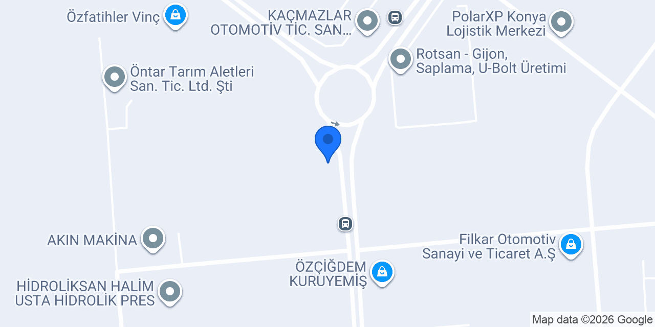 Yitaş Yatak Baza konumu