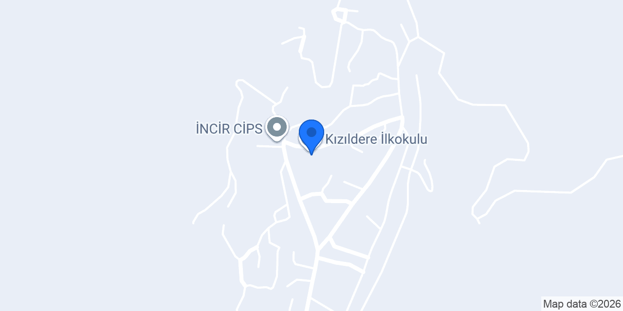 Kızıldere İlkokulu konumu