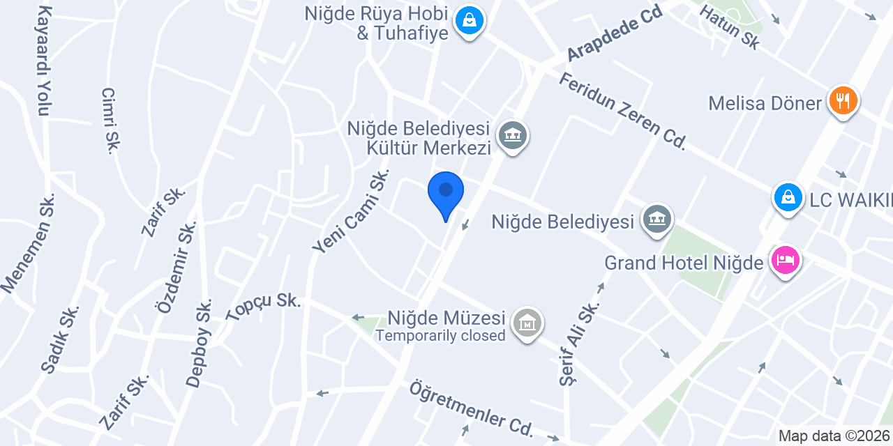 Niğde 5. Noterliği konumu