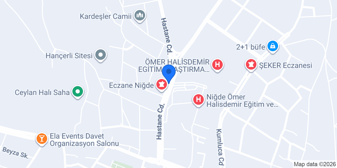 Arısoy Eczanesi konumu