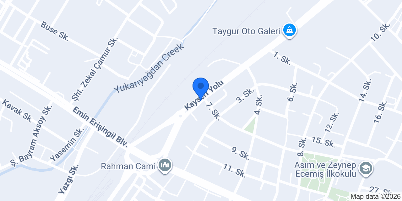 Ender Gıda Ltd. Şti. konumu