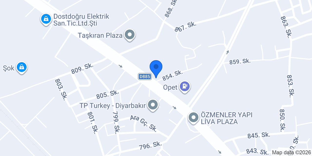 Floryalı Suit Otel konumu