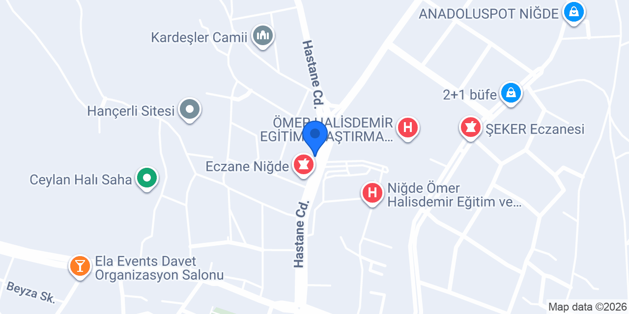 Yeni çınar optik konumu