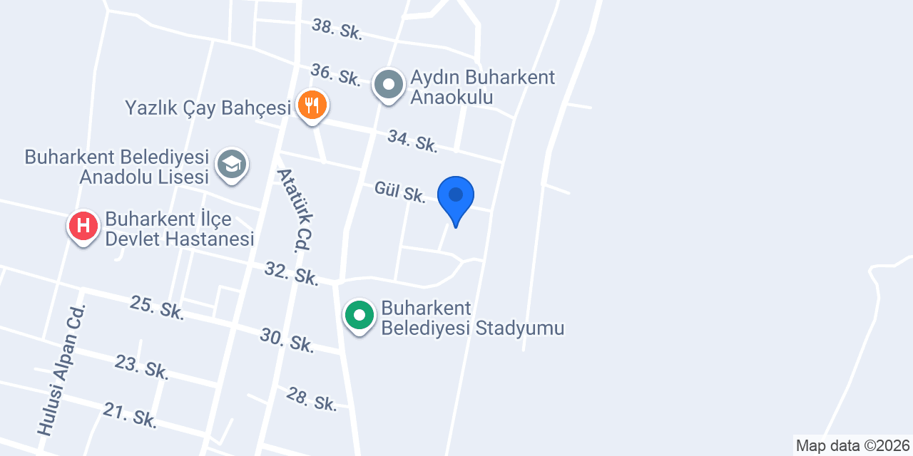 Buharkent Çok Programlı Lisesi konumu