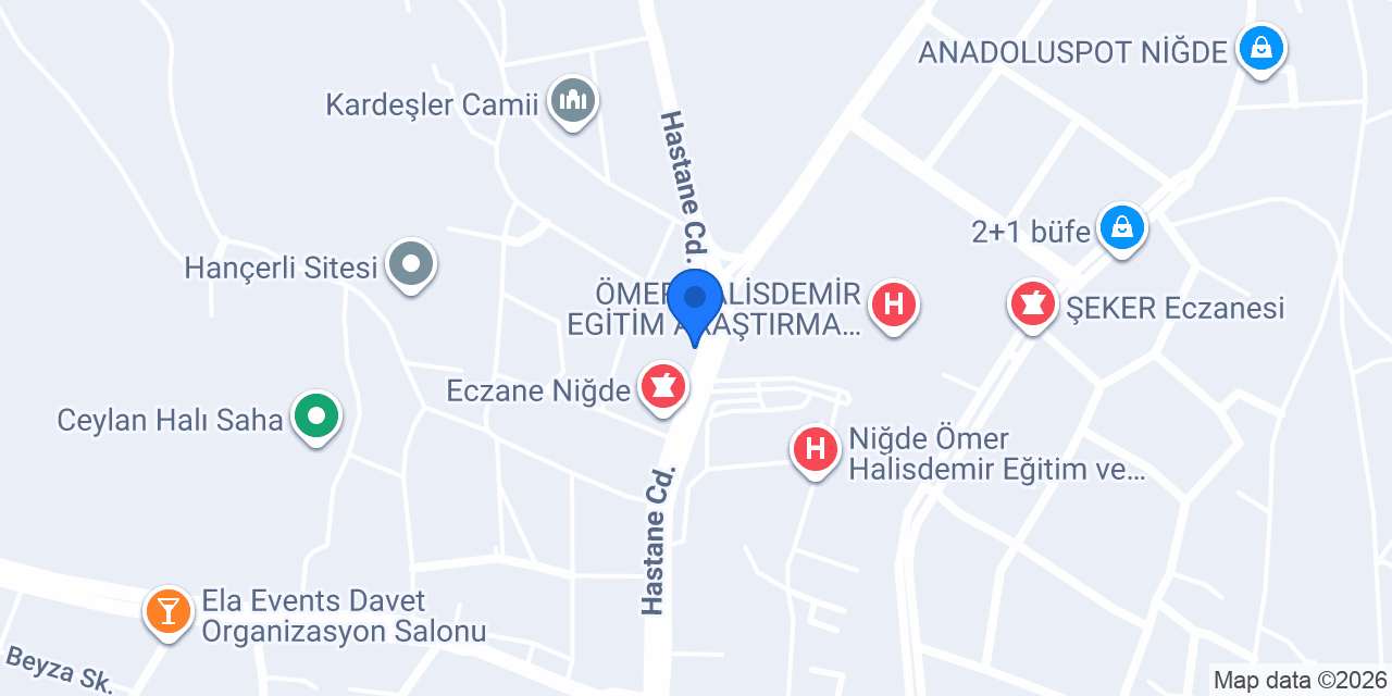 KILIÇ ECZANESİ konumu
