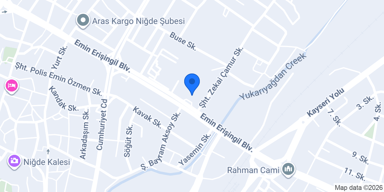 Av. Gamze YAŞAR ALADAĞ konumu