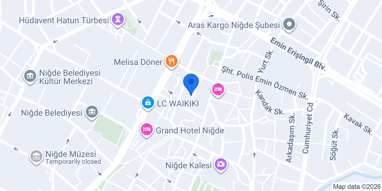 Vuslat Sıhhi Tesisat konumu