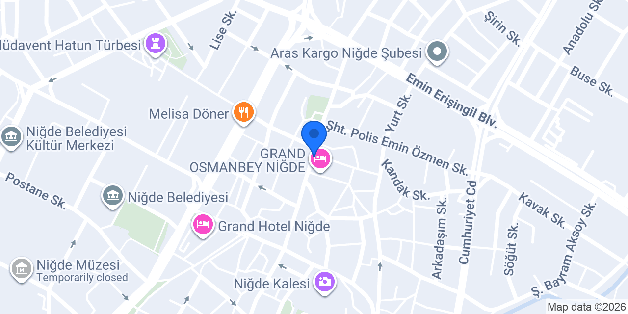 Berceste Yapı konumu