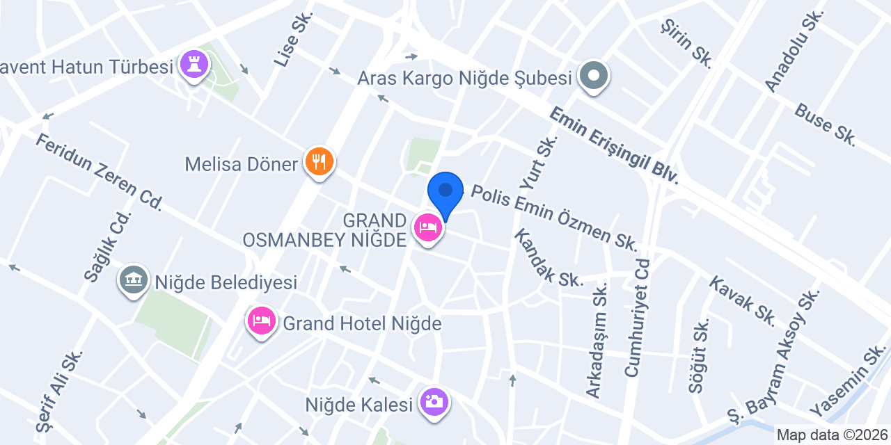 Hayat Eczanesi konumu