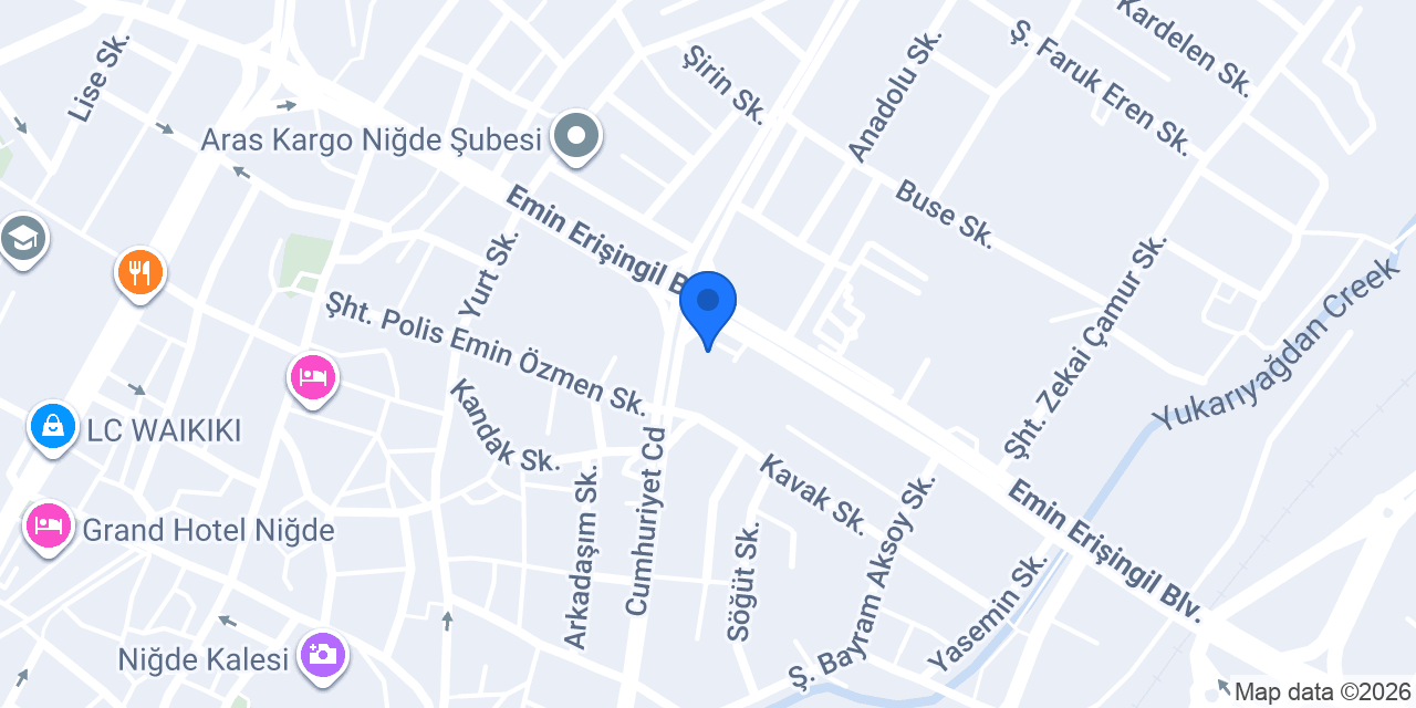 Orio Prodüksiyon konumu