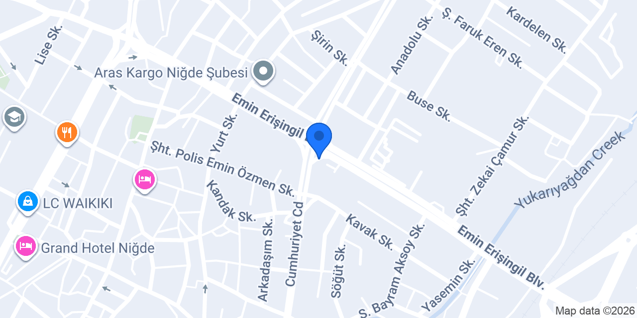 POLAT HUKUK BÜROSU konumu