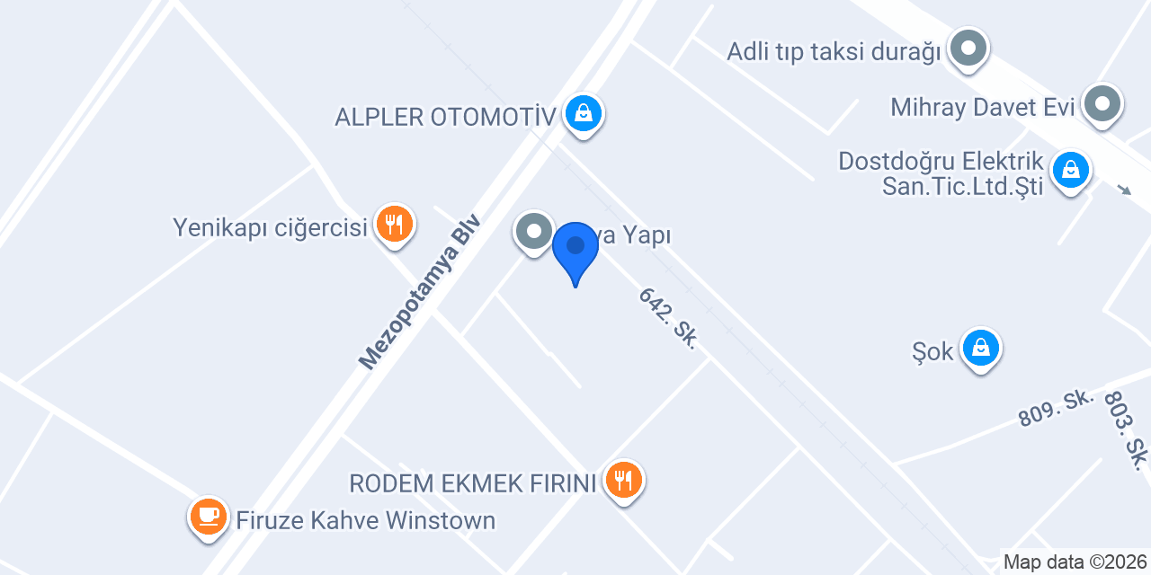 AZD PLATINIUM EVLERI konumu