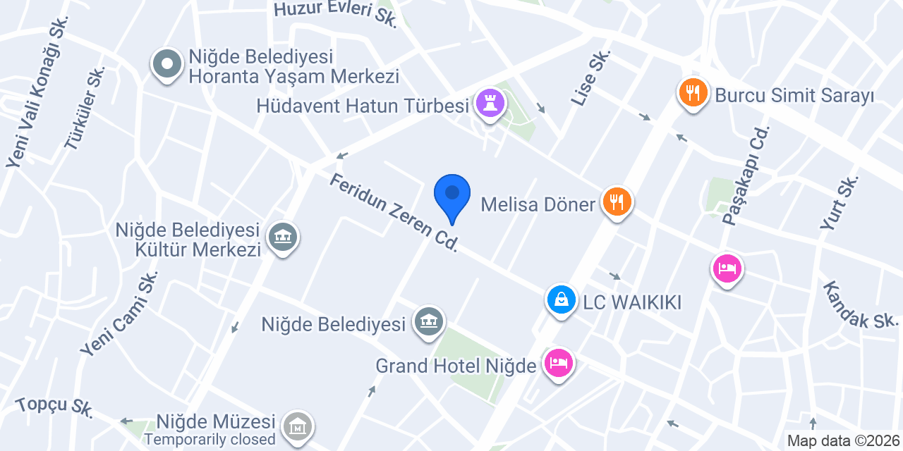 23 Nisan Havacılar Ortaokulu konumu