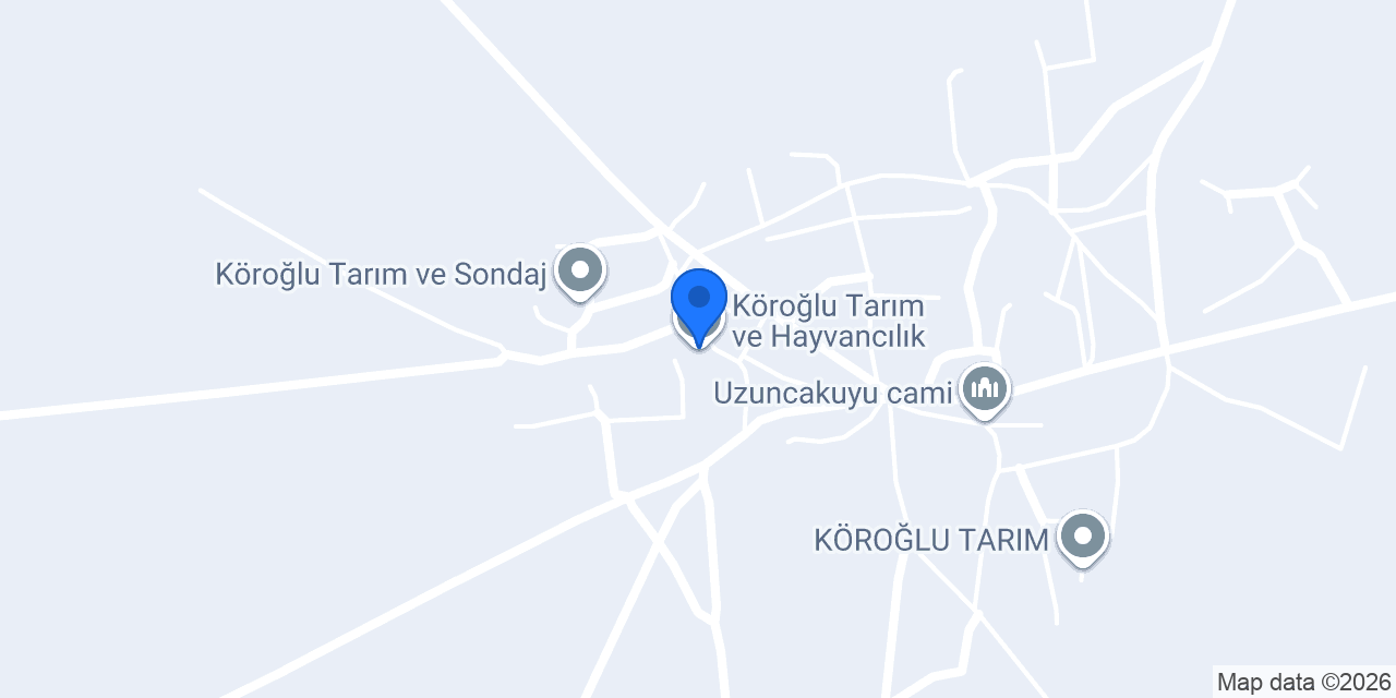 Köroğlu Tarım ve Hayvancılık konumu