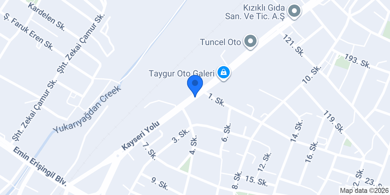 OKAYCAN OTOMOTİV konumu