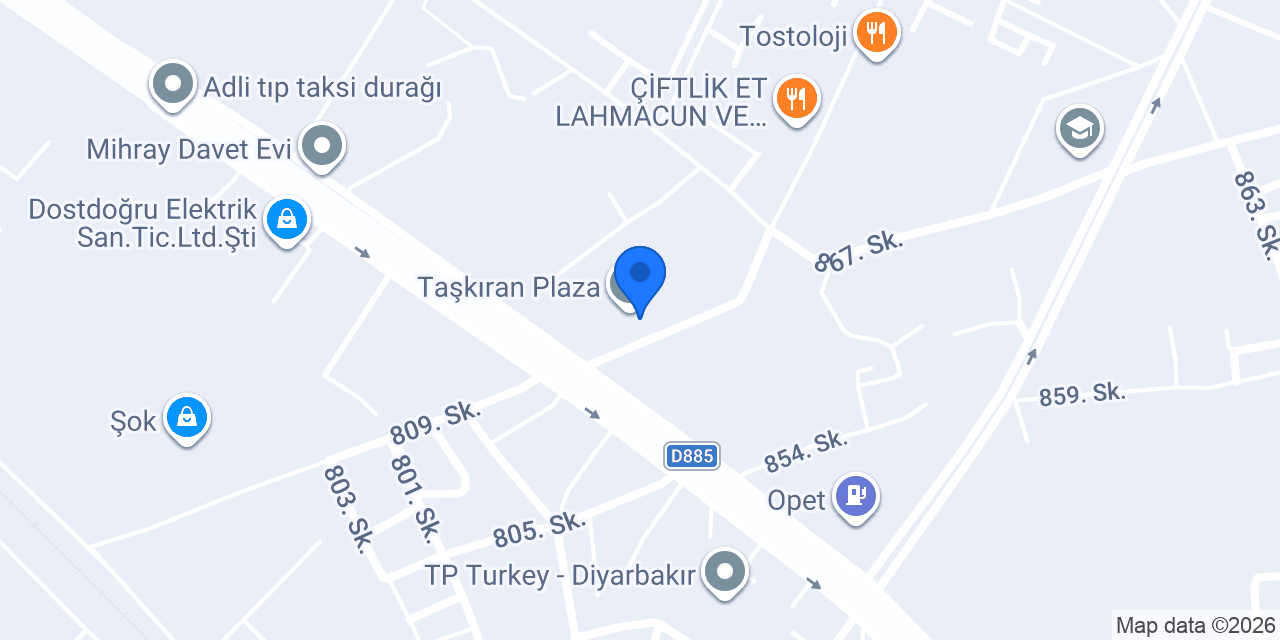 LİNA PARK AVM konumu