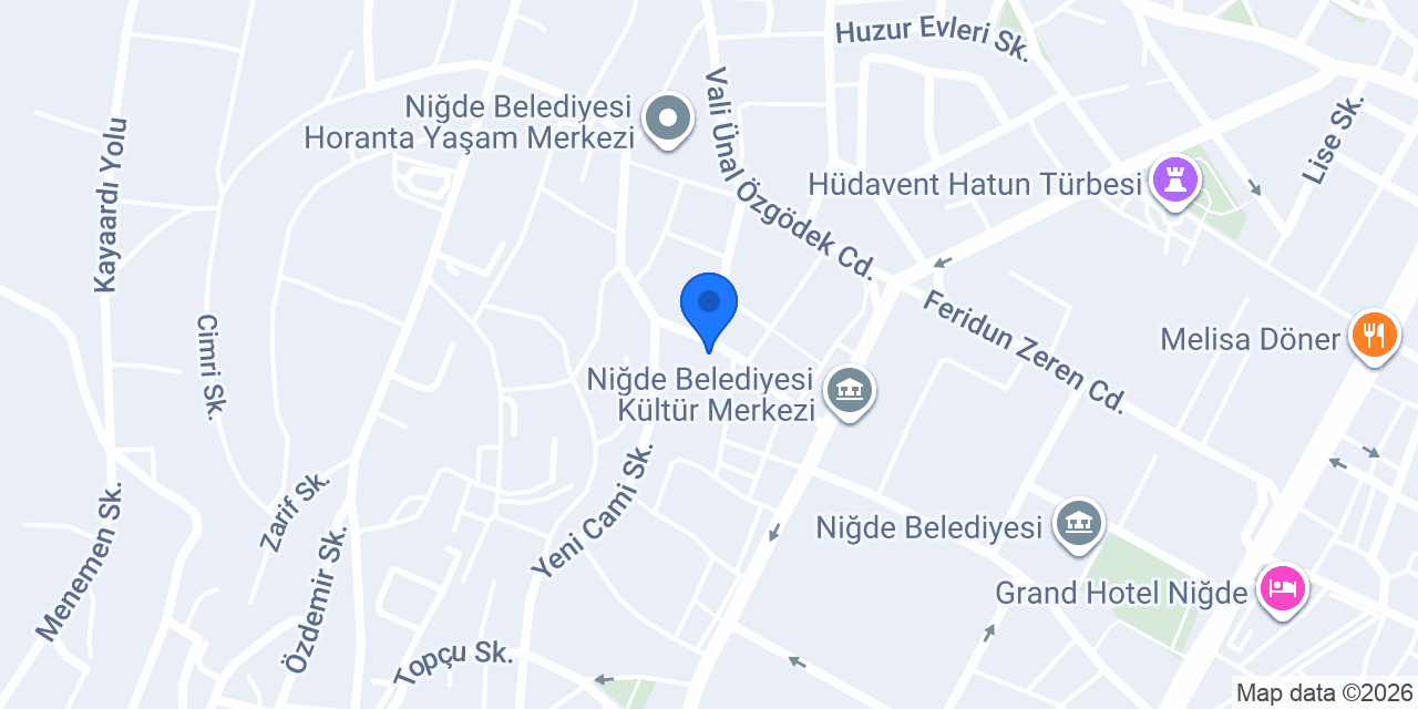 KORKU EVİ konumu