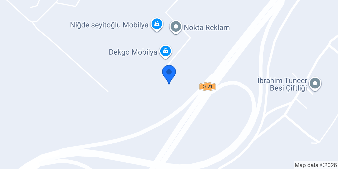 GÖZDE HOME mobilya konumu