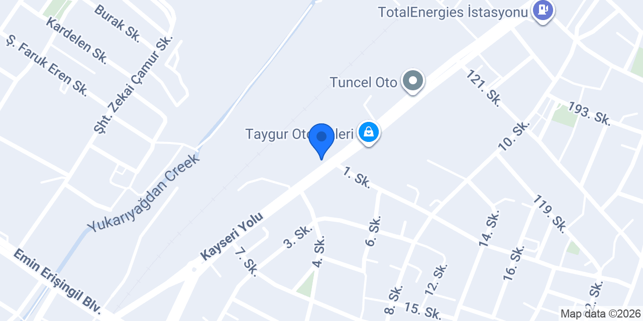 Aygaz Otogaz İstasyonu konumu