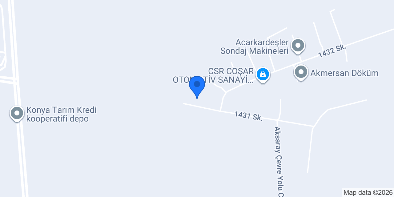 Özgüçsan tarim makina konumu