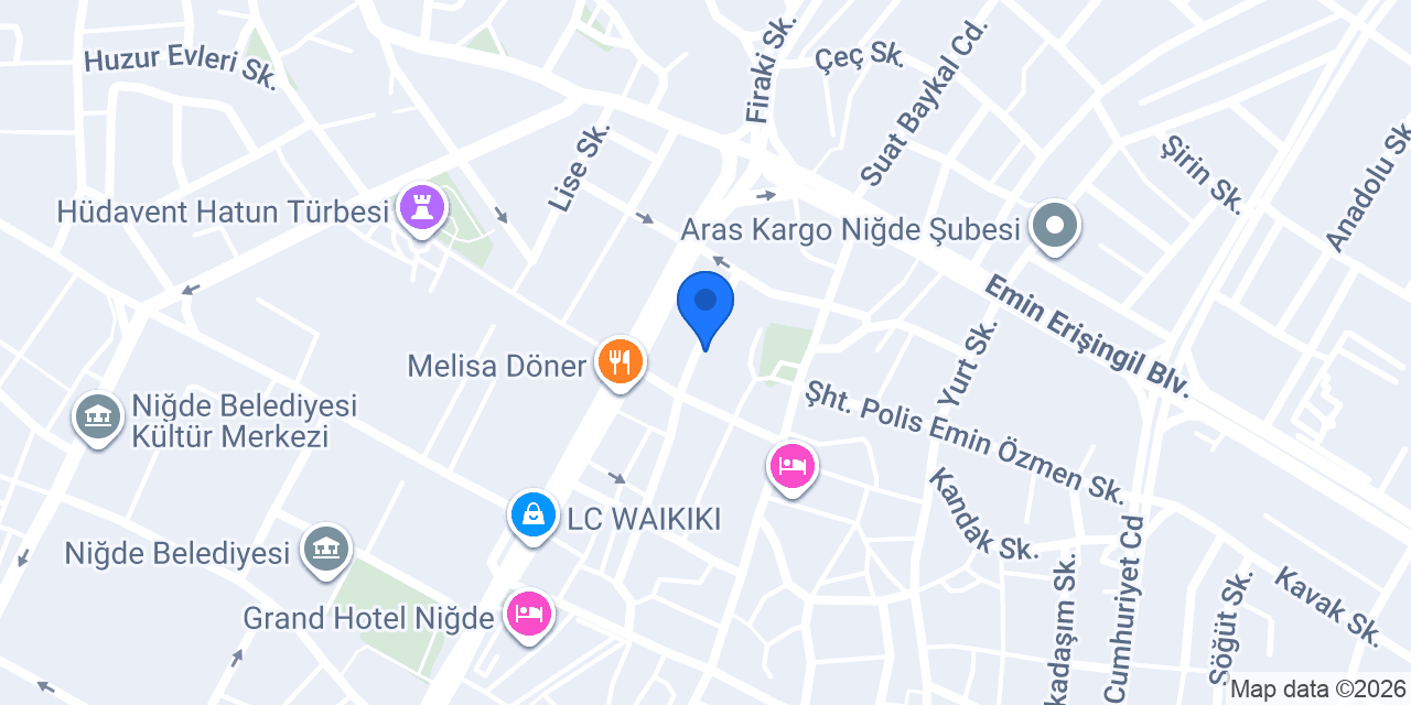 Konfor Elektrik konumu