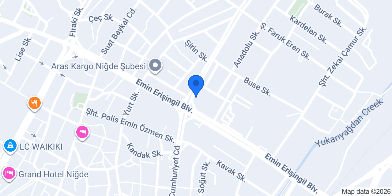 Ertul Hukuk Bürosu konumu