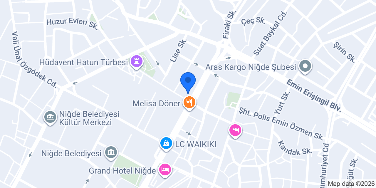 Birlik Taksi konumu