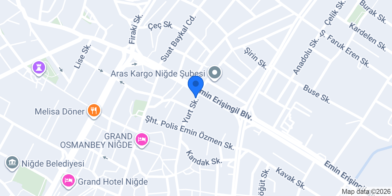 Işık Elektronik konumu