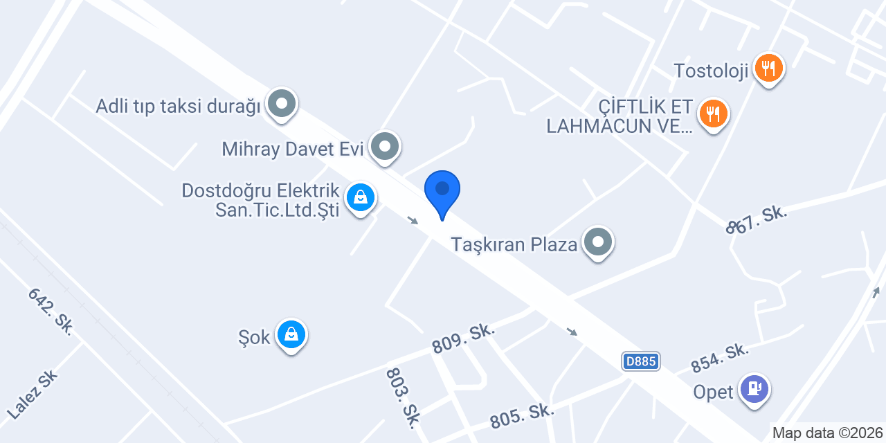 Akak Auto konumu