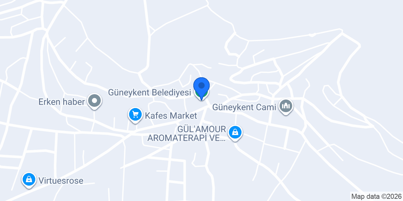 Güneykent Belediyesi konumu