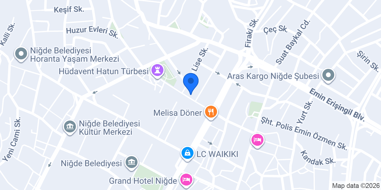 Batu Kitap Kırtasiye konumu