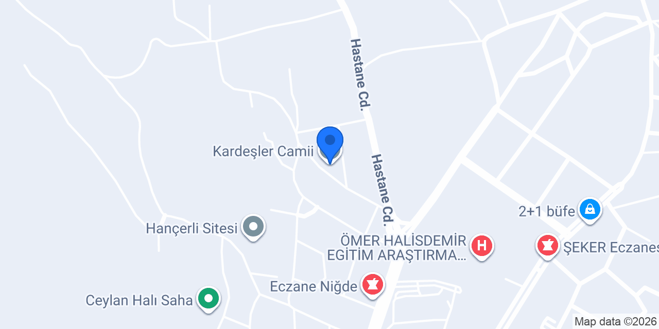 Kardeşler Camii konumu