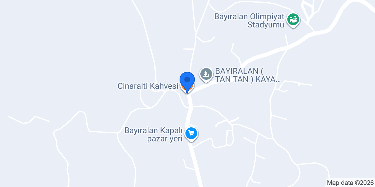 Bayıralan Köyü Muhtarlığı konumu