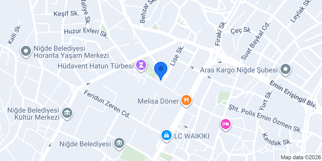 Akdeniz döner ve kavurma konumu