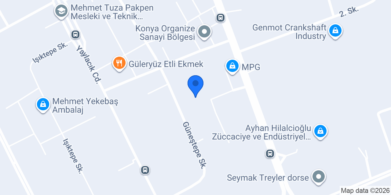 Beksen Bekiroğulları Çuval A.Ş konumu