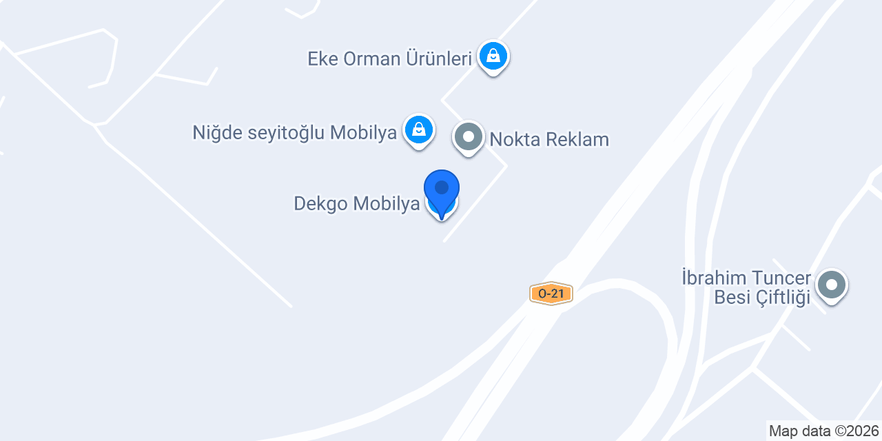 Dekgo Mobilya konumu