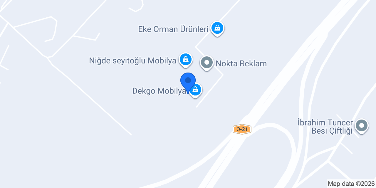 Bayoğlu mobilya konumu