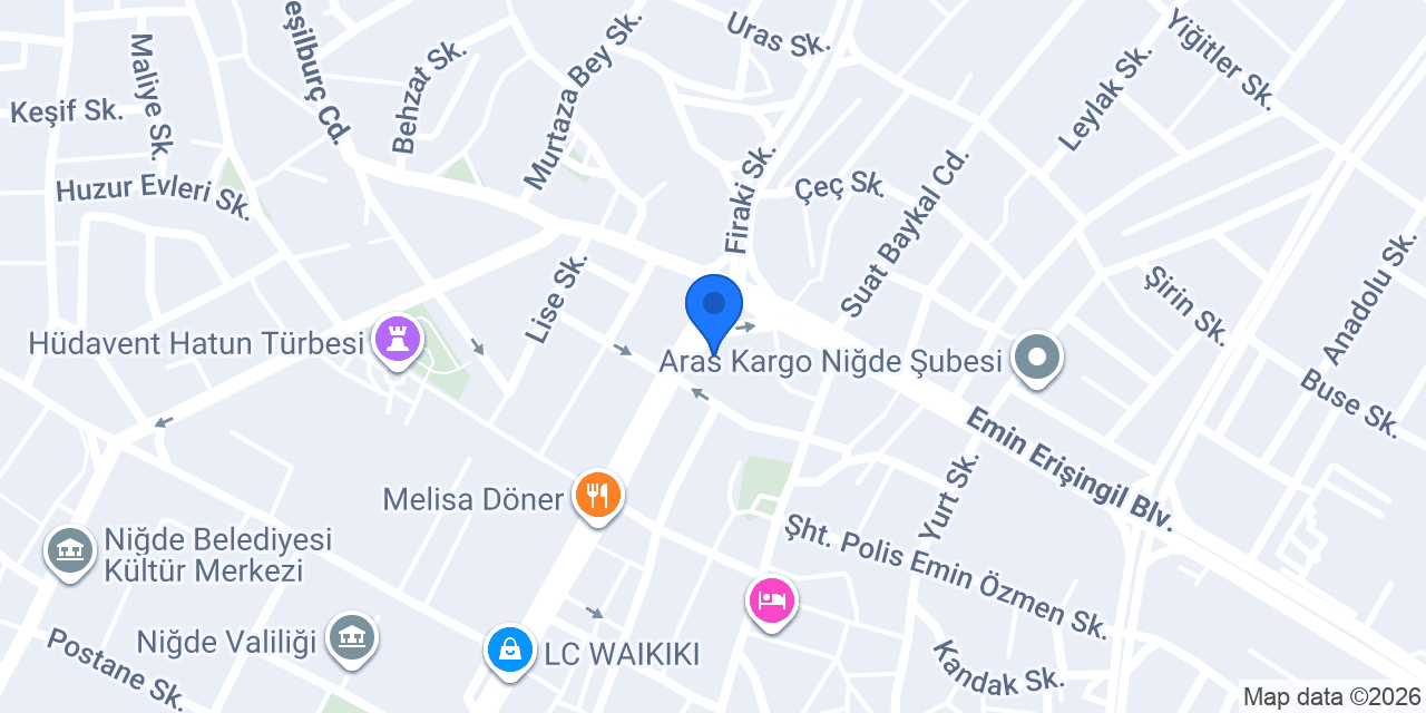 Diş Hekimi Volkan Doğan konumu