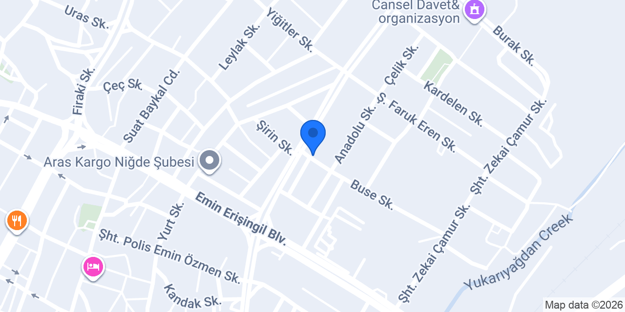Şenel RENT A CAR konumu