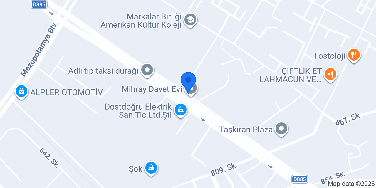 Yıldız taksi konumu